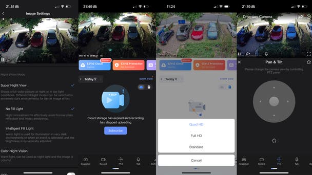Ezviz security camera app